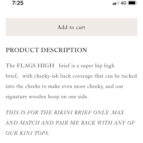 BNWT CLEONIE swim bikini stretch fabric to fit 6-10 - Picture 9 of 12